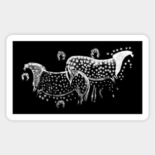 Dappled Horses of Pech Merle Cave Painting Magnet